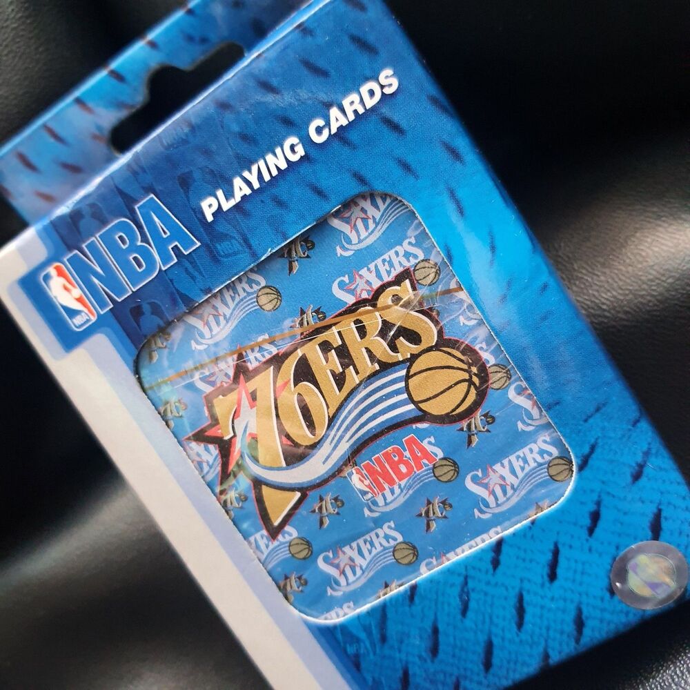 2007 NBA Philadelphia 76ers Deck Of Playing Cards NEW Poker Game Night Sixers